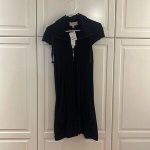 Philosophy black t-shirt dress